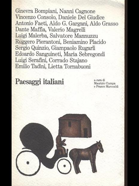 Paesaggi italiani - copertina