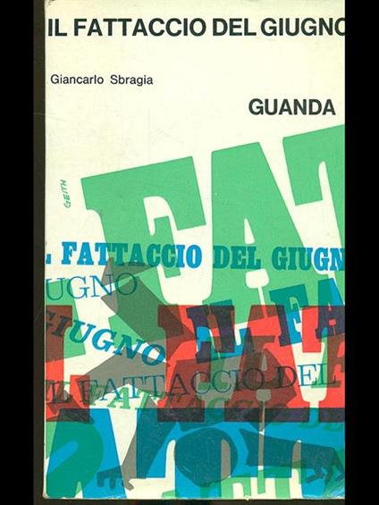Il fattaggio del giugno - copertina