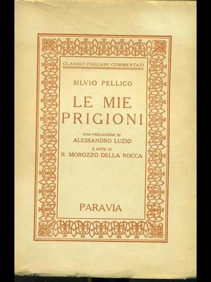 Le mie prigioni - Silvio Pellico - copertina