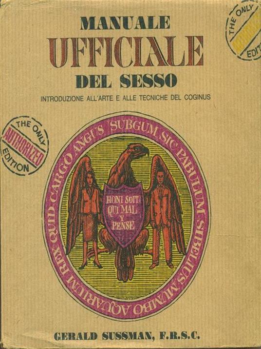 Manuale ufficiale del sesso - copertina