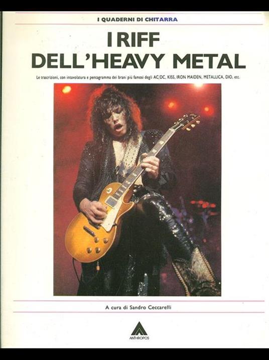I Riff dell'heavy Metal - Sandro Ceccarelli - copertina