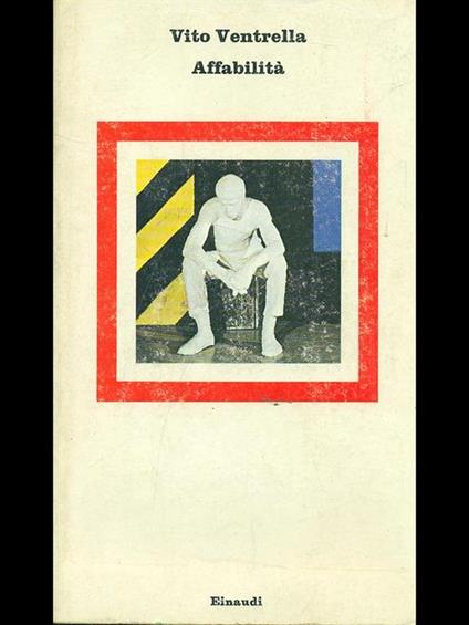 Affabilità - Vito Ventrella - copertina