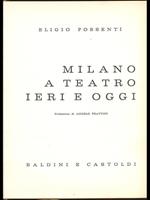 Milano a teatro ieri e oggi