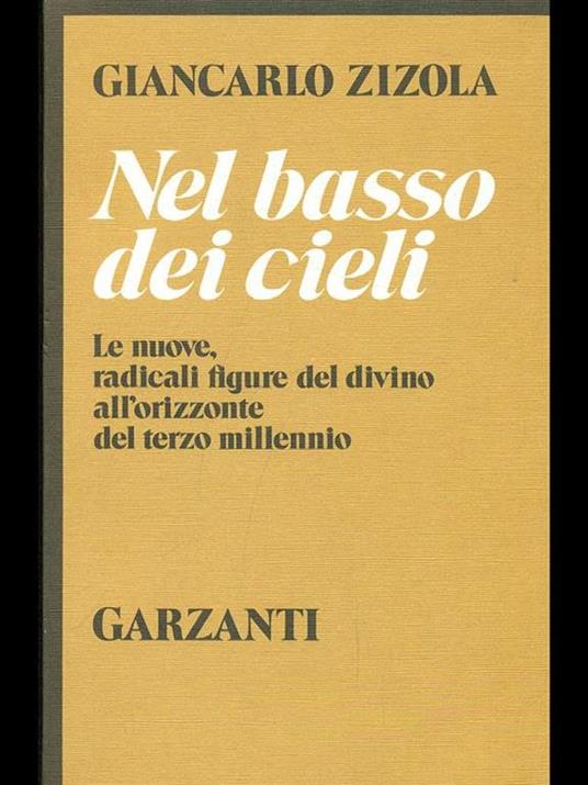Nel basso dei cieli - Giancarlo Zizola - copertina