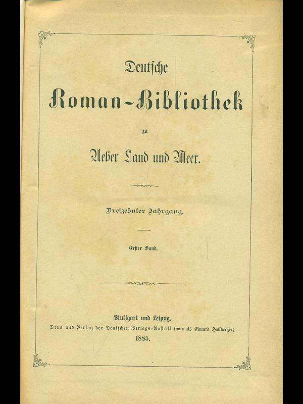 Deutsche Roman-bibliothek