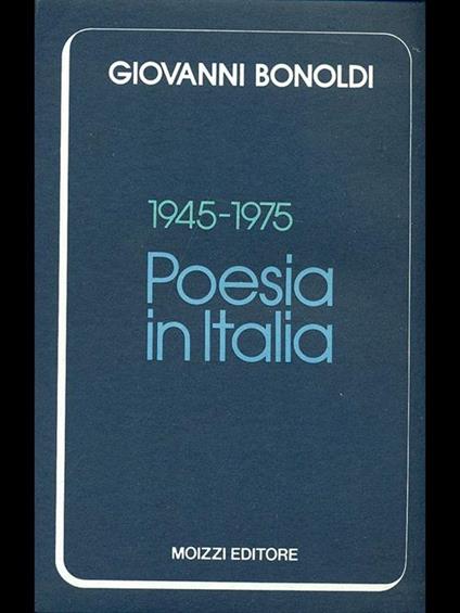 1945-1975 - Giovanni Bonoldi - copertina