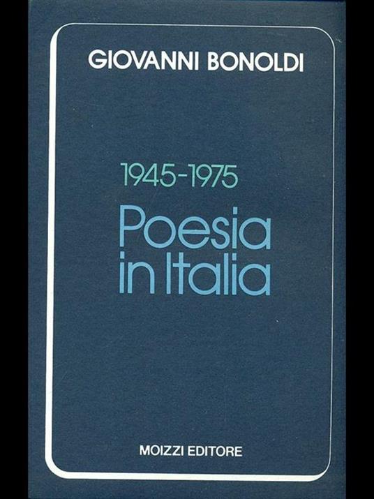 1945-1975 - Giovanni Bonoldi - copertina
