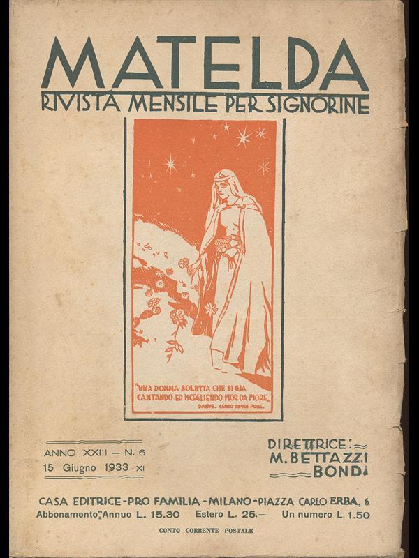 Matelda. anno XXIII N6