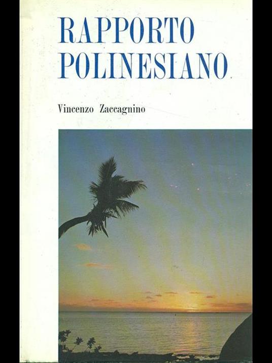 Rapporto polinesiano - Vincenzo Zaccagnino - copertina