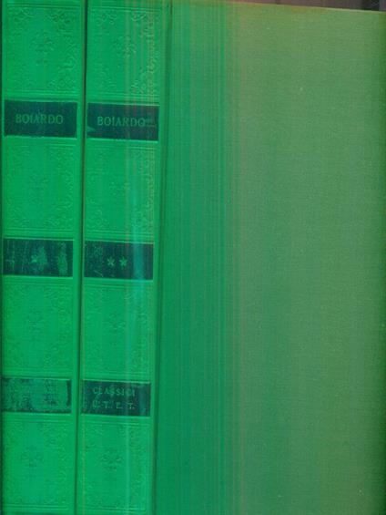 Orlando innamorato. 2vv - Matteo Maria Boiardo - copertina