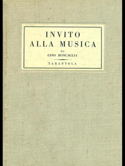 Invito alla musica - copertina