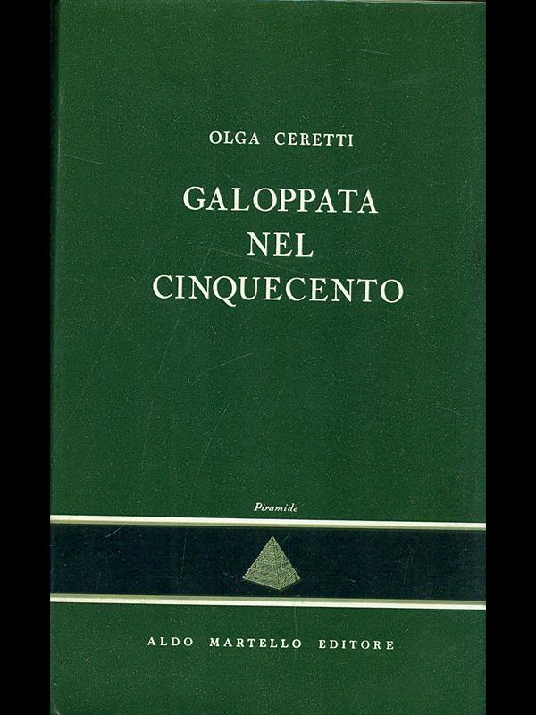 Galoppata nel cinquecento