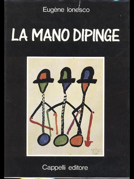 La mano dipinge - Eugène Ionesco - copertina