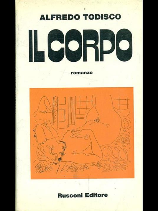 Il corpo - Alfredo Todisco - copertina