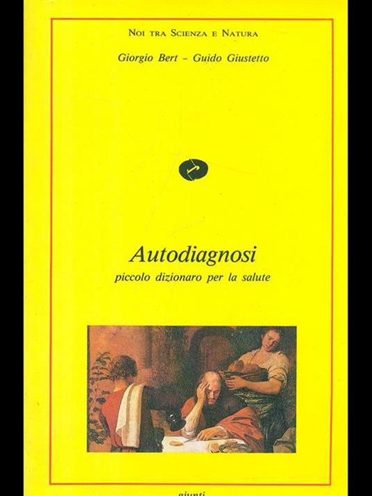 Autodiagnosi - Giorgio Bert - copertina