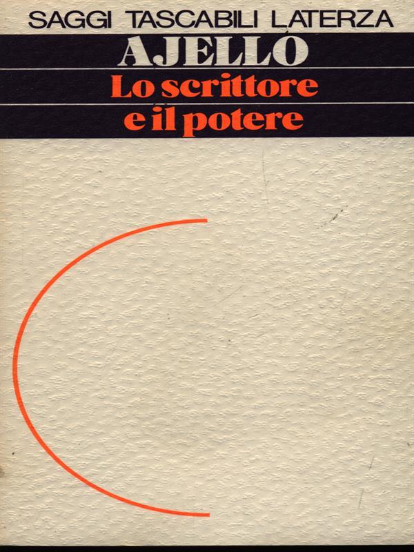 Lo scrittore e il potere