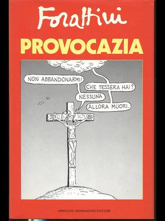 Provocazia - Giorgio Forattini - copertina