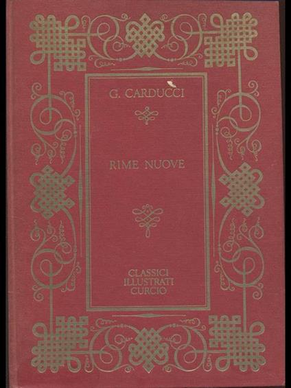 Rime nuove - copertina