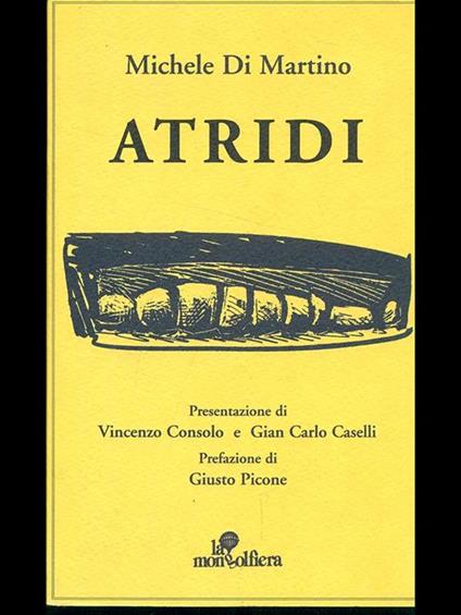 Atridi. - Michele Di Martino - copertina