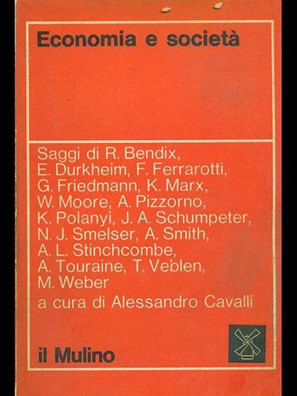 Economia e società - copertina