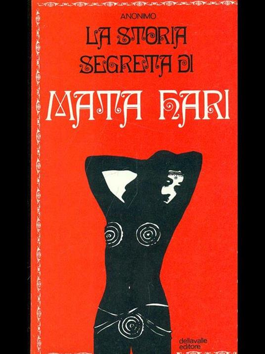 La storia segreta di Mata Hari - copertina