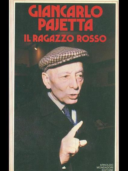 Il ragazzo rosso - Giancarlo Pajetta - copertina