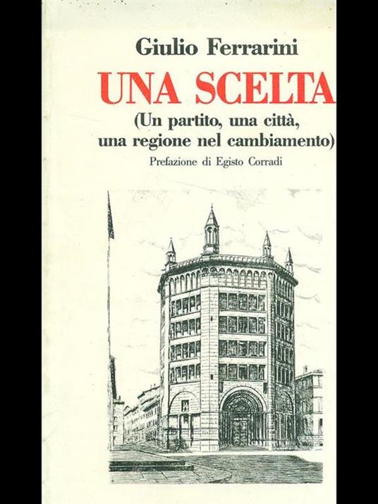 Una scelta - Giulio Ferrarini - copertina