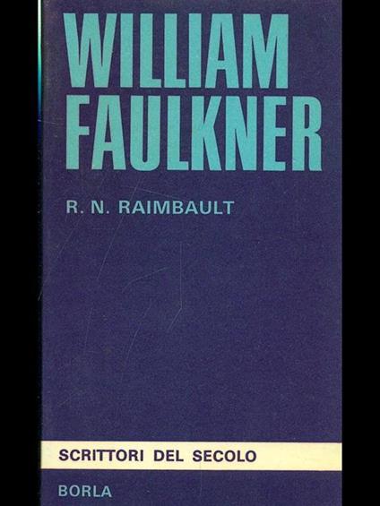 William Faulkner - R. N. Raimbault - copertina