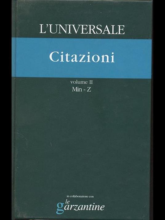 L' Universale Citazioni - copertina