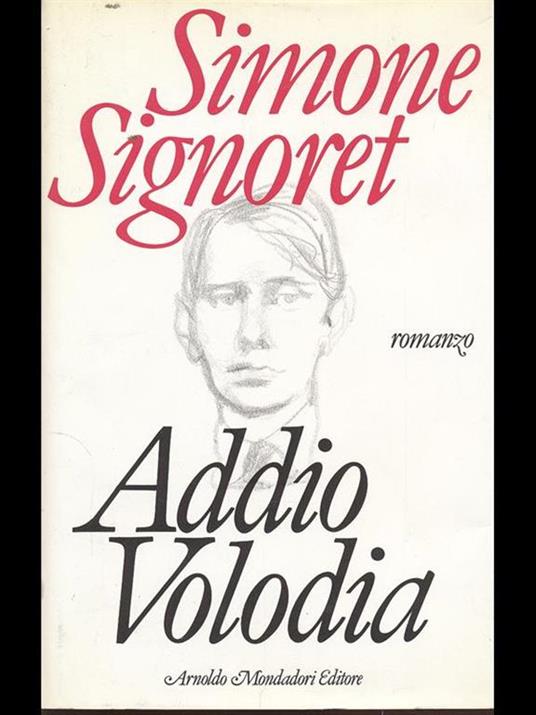 Addio Volodia - Simone Signoret - copertina
