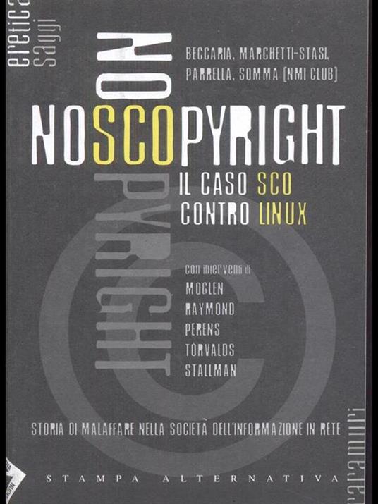 Noscopyright - copertina