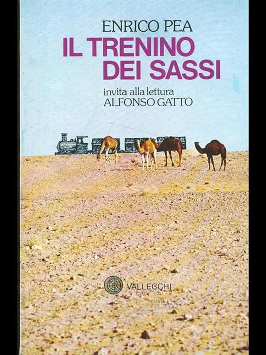 Il trenino dei sassi. Invito alla lettura Alfonso Gatto - copertina
