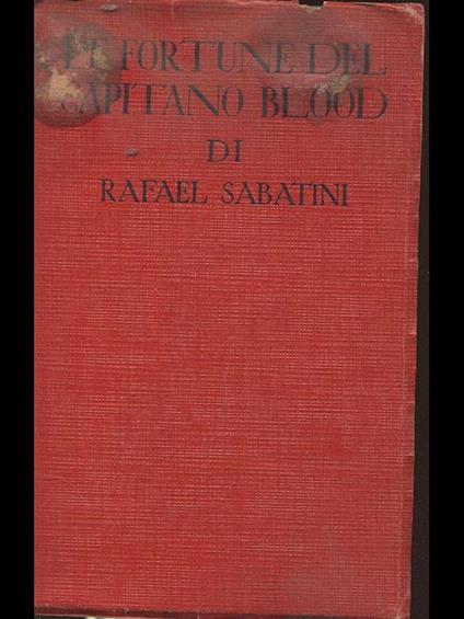Le fortune del Capitano Blood - Rafael Sabatini - copertina