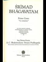 Srimad Bhagavatam. Primo Canto: La creazione Vol. 4