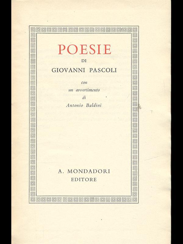 Poesie