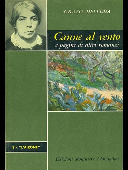 Canne al vento - Grazia Deledda - copertina
