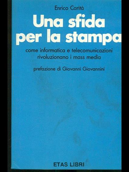Una sfida per la stampa - copertina