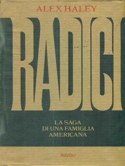 Radici - Alex Haley - copertina