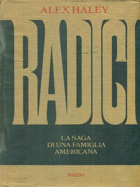 Radici - Alex Haley - copertina