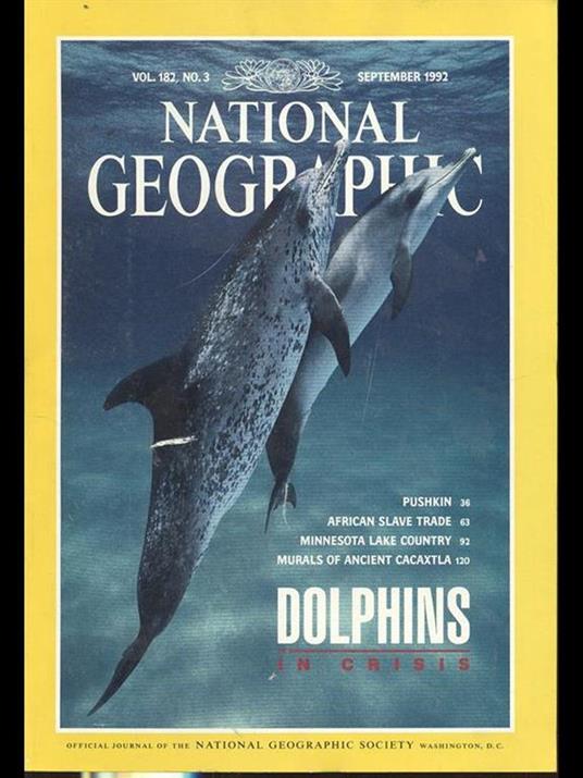 National Geographic. Vol. 182 n3 september1992 - copertina