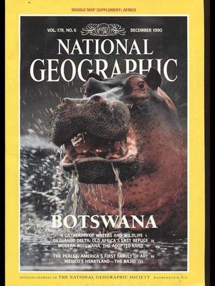 National Geographic. Vol. 178 n6 february1990 - copertina