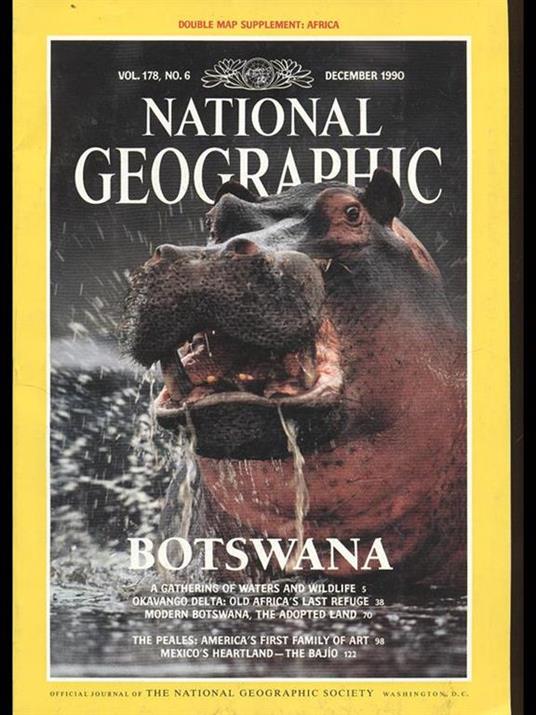 National Geographic. Vol. 178 n6 february1990 - copertina