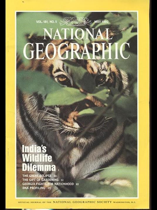 National Geographic. Vol. 181 n 5 may 1992 - copertina