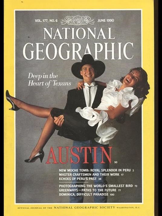 National Geographic. Vol. 177 n6 june1990 - copertina