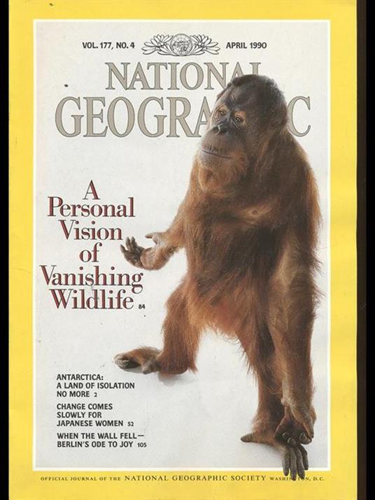 National Geographic. Vol. 177 n. 4 (1990) - copertina