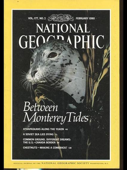 National Geographic. Vol. 177 n 2february 1990 - copertina