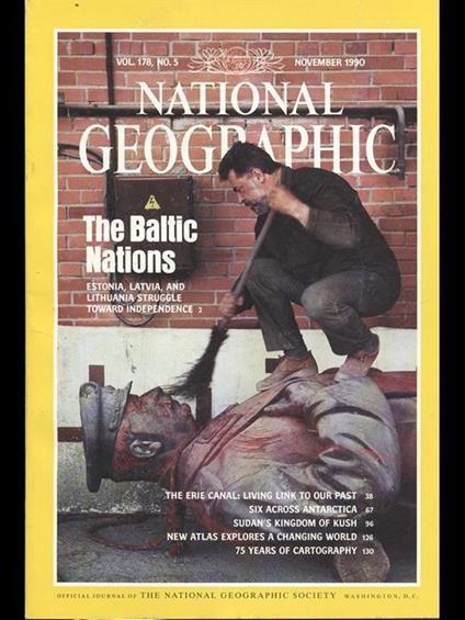 National Geographic. Vol. 178 n5 november1990 - copertina