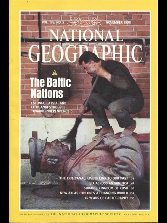 National Geographic. Vol. 178 n5 november1990 - copertina