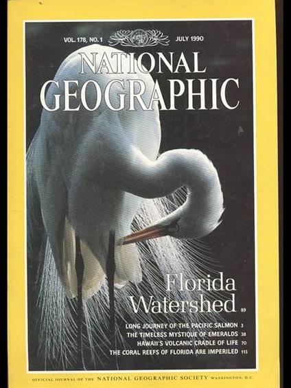 National Geographic. Vol. 178 n1 july1990 - copertina