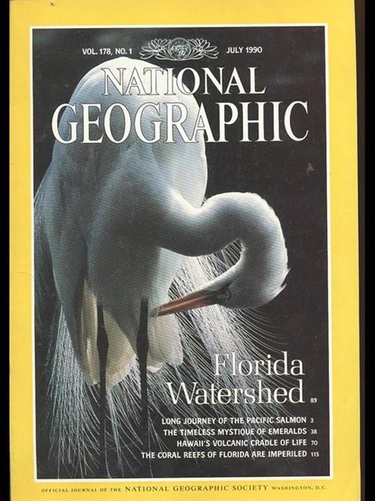 National Geographic. Vol. 178 n1 july1990 - copertina